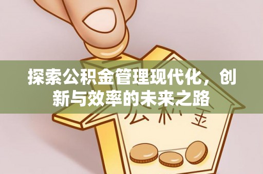 西沙探索公积金管理现代化，创新与效率的未来之路