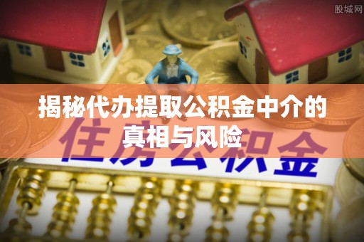 西沙揭秘代办提取公积金中介的真相与风险