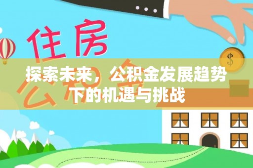 西沙探索未来，公积金发展趋势下的机遇与挑战