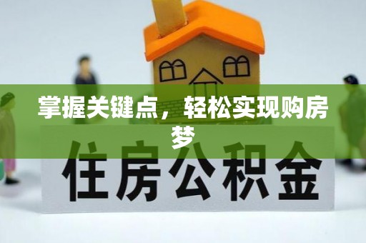 西沙掌握关键点，轻松实现购房梦