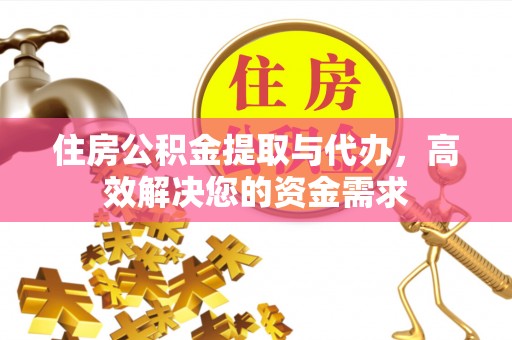 西沙住房公积金提取与代办，高效解决您的资金需求