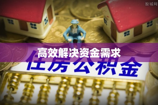 西沙高效解决资金需求