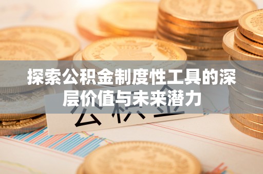 西沙探索公积金制度性工具的深层价值与未来潜力
